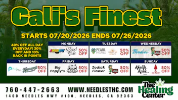 The Healing Center Weed Dispensary - Needles Weekly Deals 2026