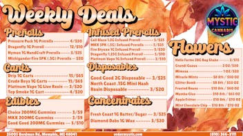 Mystic Cannabis of Memphis (formerly Joyology) 🔥 Mystic Cannabis Weekly Deals – Don’t Miss Out!