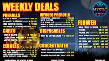 Mystic Cannabis of Memphis (formerly Joyology) 🔥 Weekly Deals That Hit Different 🔥