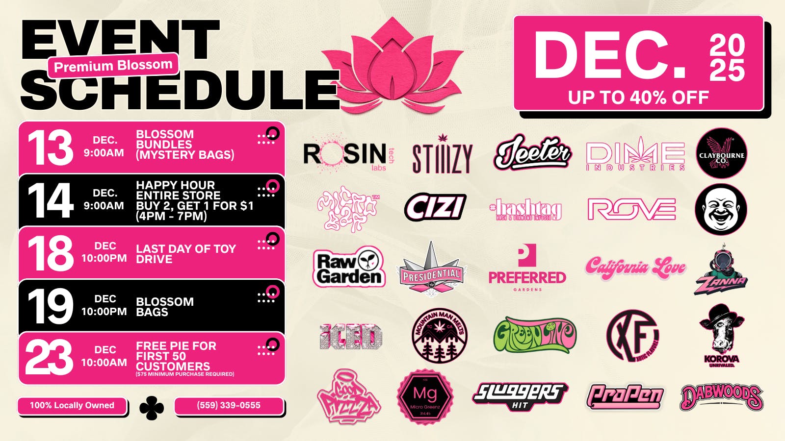 Premium Blossom Premium Blossom: UP TO 40% OFF