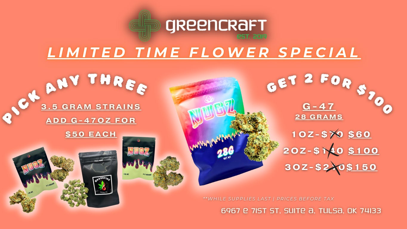 Greencraft - Daily Deals! MAY THE FLOWER BE WITH YOU!