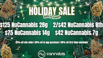 Nu Cannabis NUCANNABIS BLOW OUT + 40% off 🔥 30% off 🔥25% off