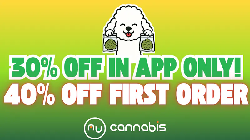 Nu Cannabis 30% off sitewide!