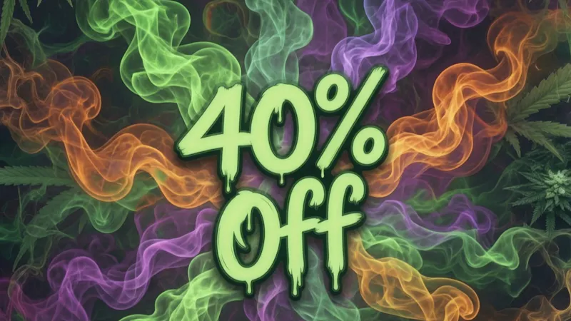 Firefly Cannabis Ocean Springs 40% off all products