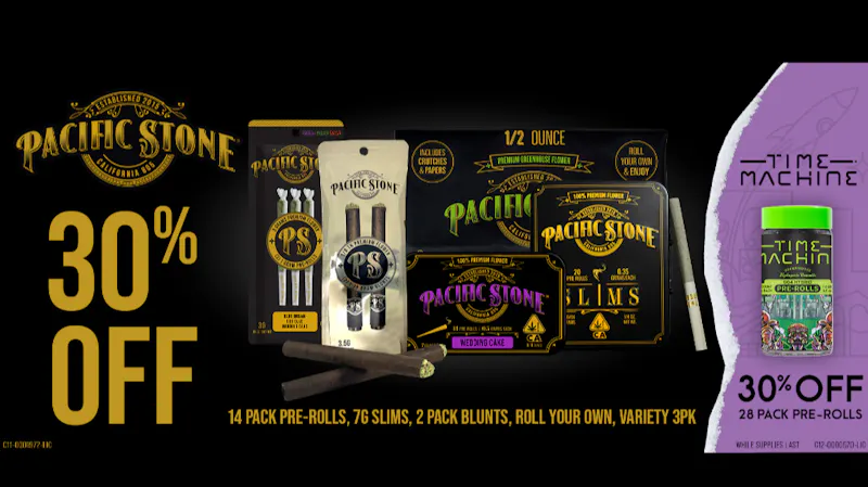 Airfield Supply Company - Redwood City 30% off Pacific Stone & Time Machine - All May!