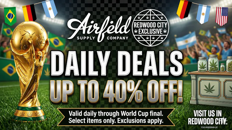 Airfield Supply Company - Redwood City Celebrate World Cup with Airfield RWC!