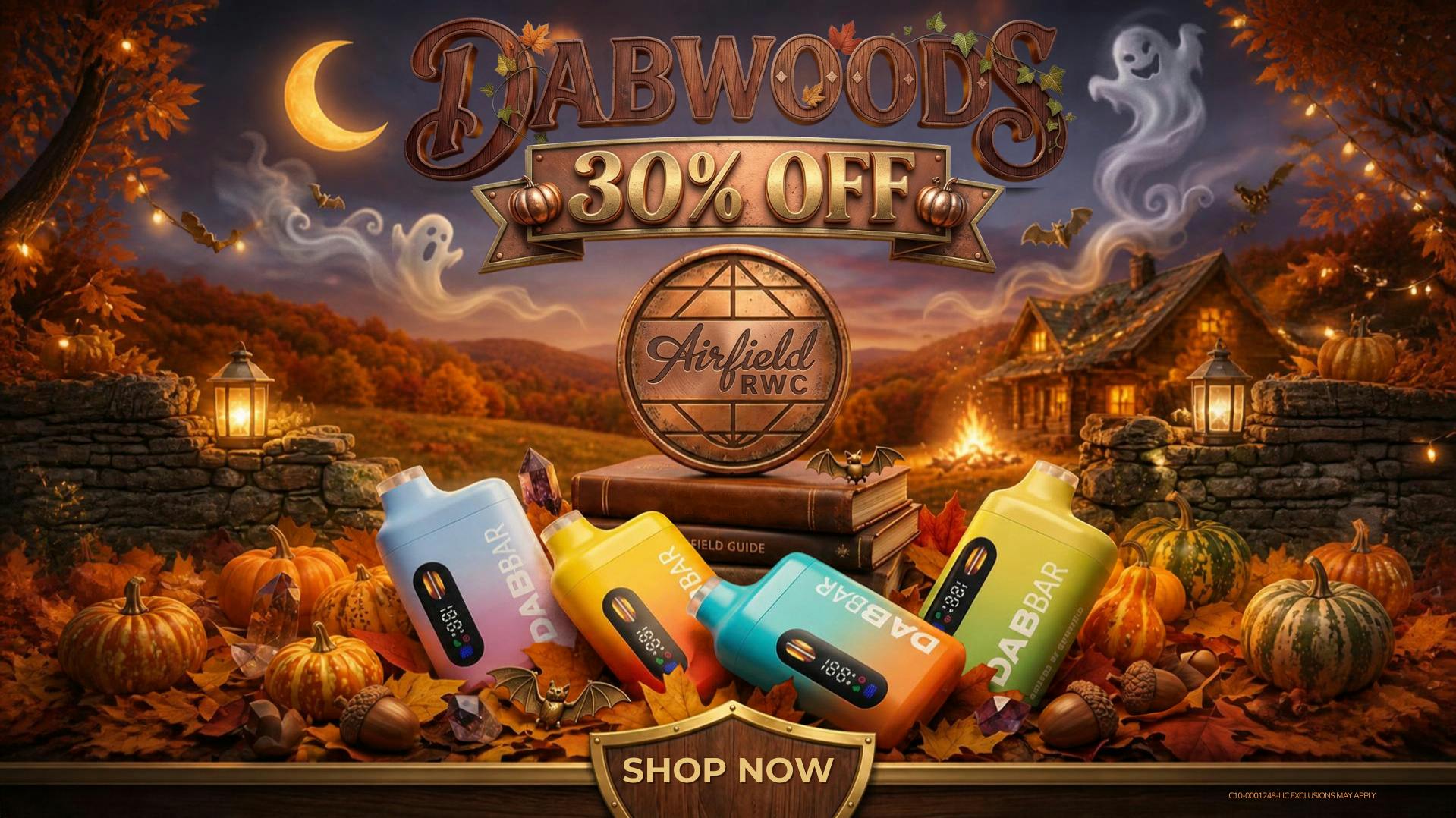 Airfield Supply Company - Redwood City 30% off Dabwoods @ Airfield Redwood City
