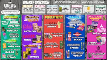 King of Budz - New Buffalo Shop New Buffalo's Lowest Prices !!!