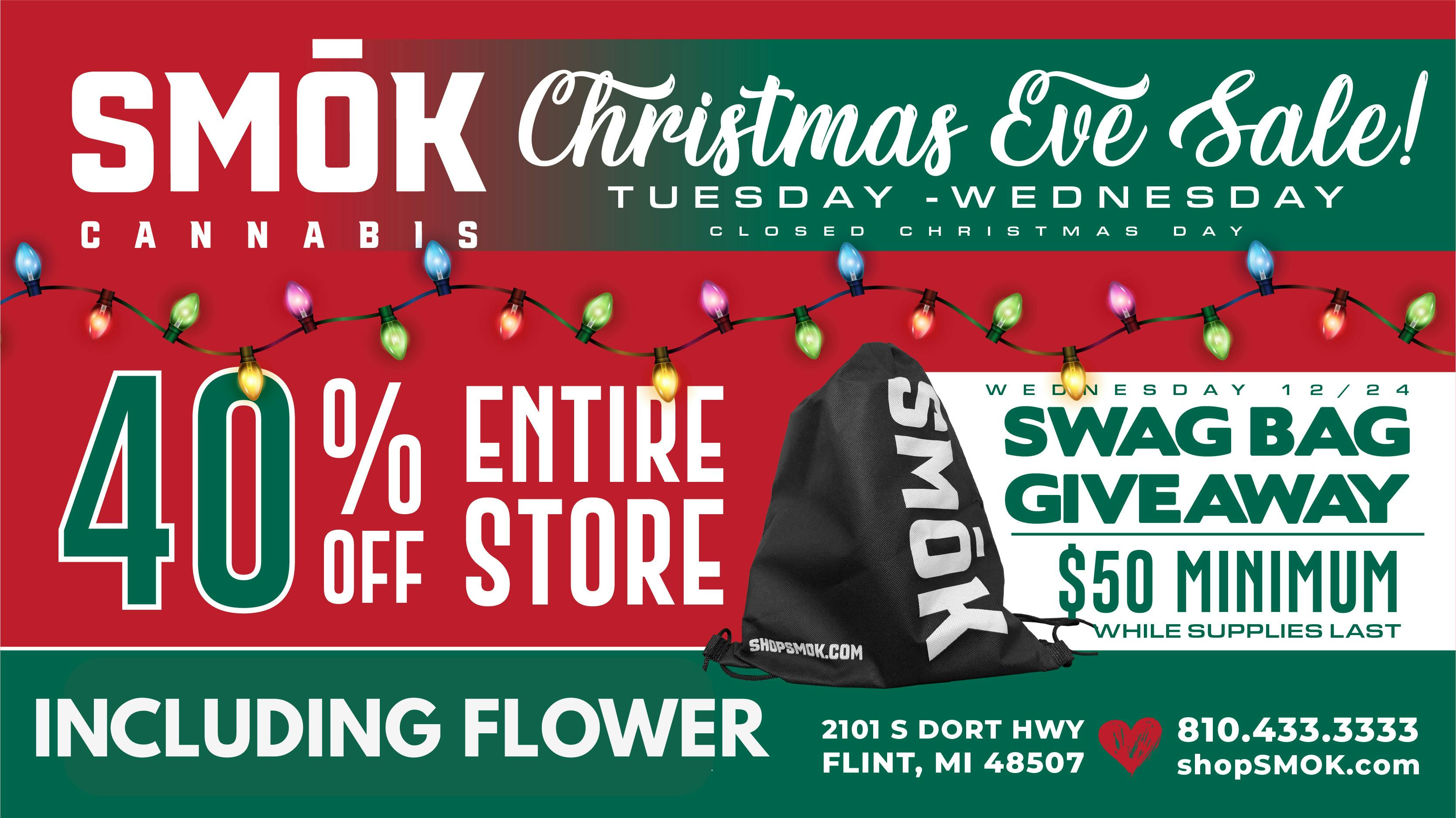 Smók Cannabis 🎅🎅40% OFF STOREWIDE!!🎅🎅