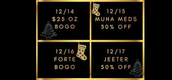 Da Plugg Cannabis Co DaPlugg's December deals 12/14 through 12/17