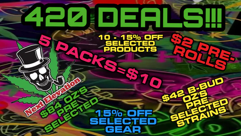 Green Plus - Powered by Next Elevation 420 DEALS!!!!!!