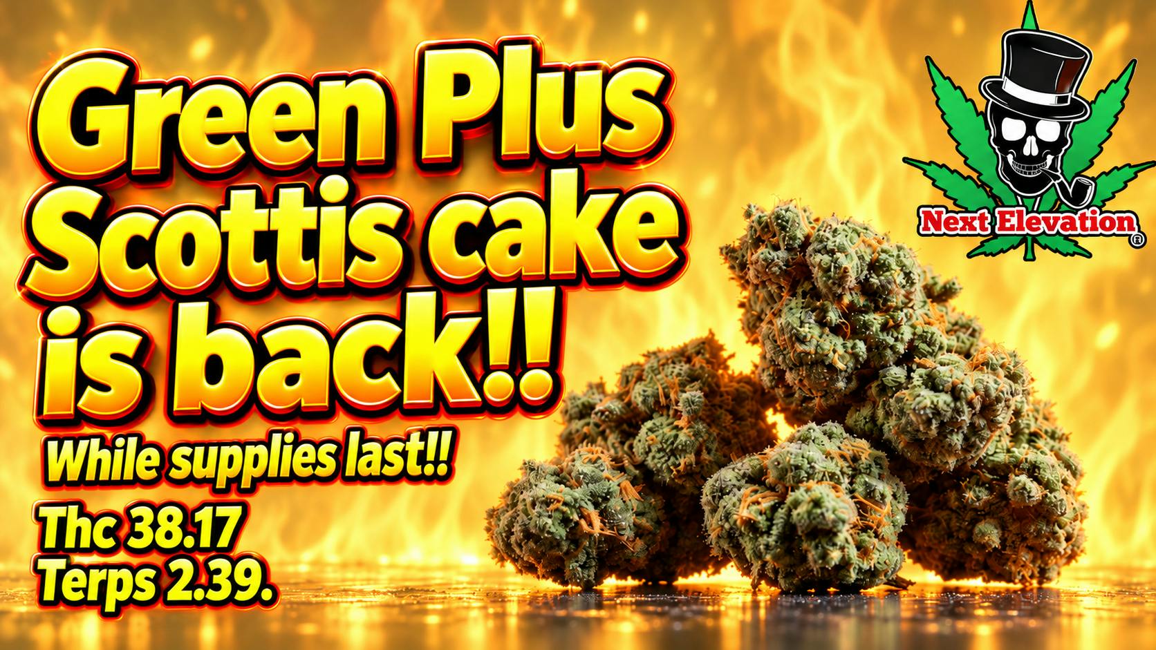 Green Plus - Powered by Next Elevation $5 SPOOKY WEED DEALS**10% OFF 1ST TIME PATIENTS!!