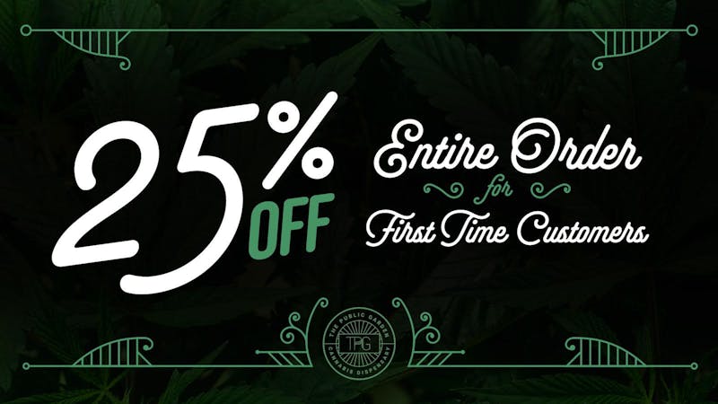 The Public Garden Get 25% Off Your FIRST Order!