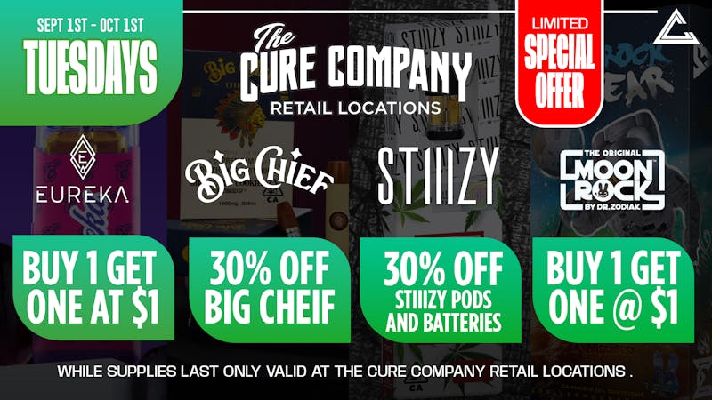 The Cure Company - Crenshaw 🔥 Tuesday Takeover Deals 🔥
