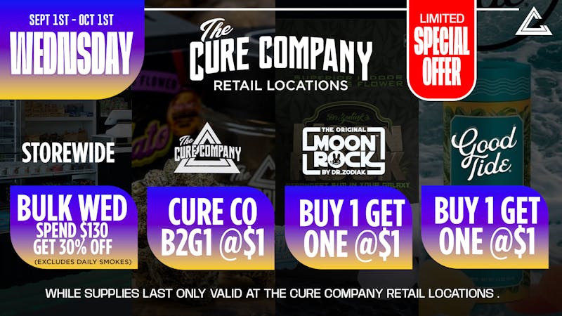The Cure Company - Crenshaw 💥‼️Wednesday Stack Up At The Cure Company‼️💥