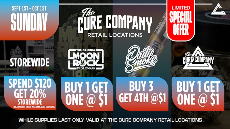 DTPG Restock Sundays @ The Cure Company 🔥
