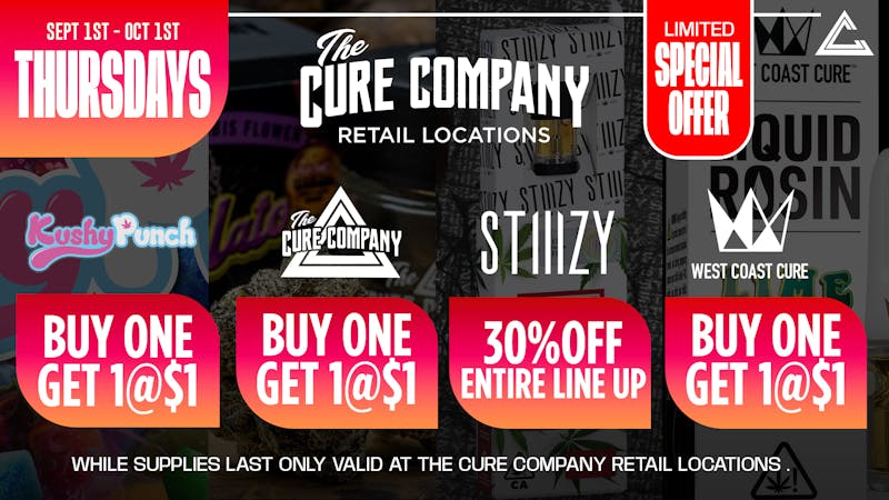 CCC by The Cure Company 🥵Thursdaze Deals That Smack At Cure Company 😵‍💫