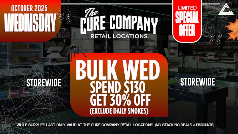 The Cure Company - Pico 👻 🎃Bulk or Treat Wednesday🍬👻🛒