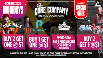 CCC by The Cure Company 👻 Mayhem Mondays @ The Cure Company👻