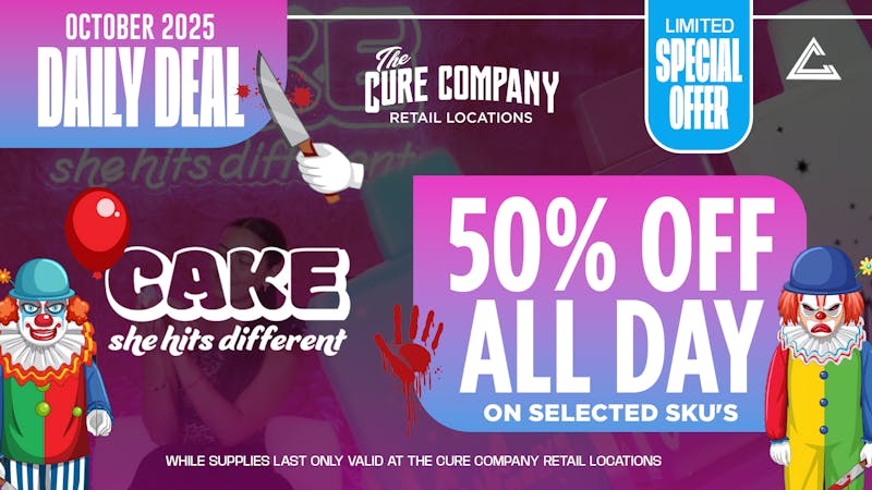 The Cure Company - South LA 🩸 It’s a killer deal you don’t want to miss! 🎈