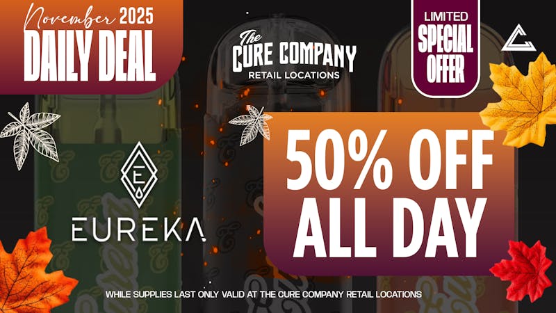 The Cure Company - Melrose 🍂Fall Into Savings With Eureka Vapor 50% OFF🍁