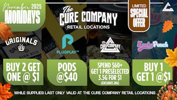 DTPG 💥Monday Madness at The Cure Company! 💥