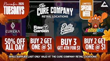 The Cure Company - Melrose ⛽Tasty Tuesday Deals at The Cure Company ⛽