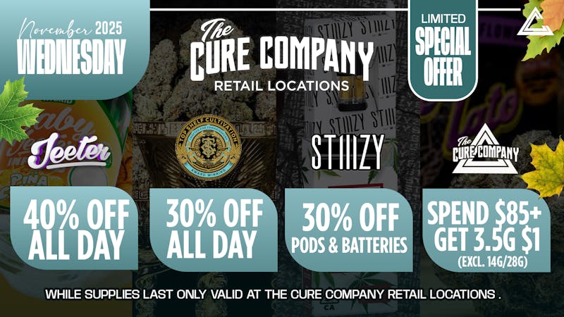 The Cure Company - Melrose 🍂The Cure Company’s Harvest Hookups🍂