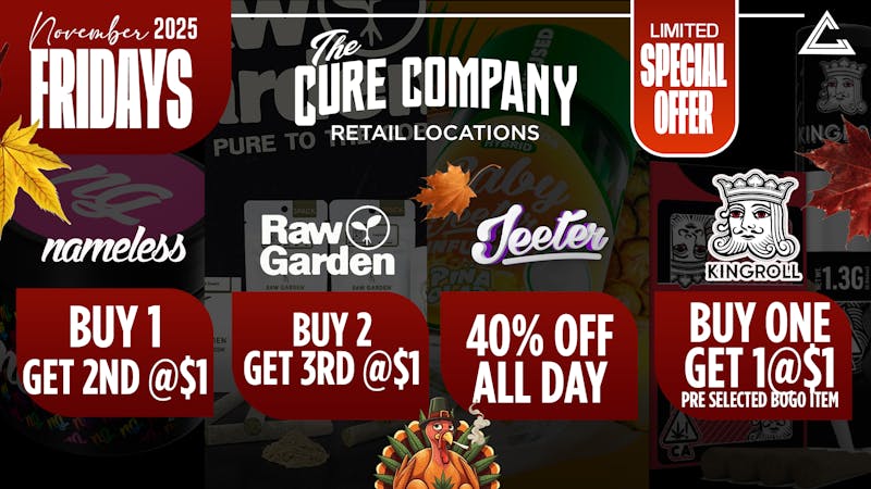 The Cure Company - Melrose 🔌The Cure Co Friday Plug-In 🔌