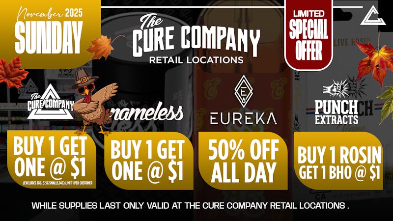 The Cure Company - Pico 🚨Sunday Blowout: BOGOs & 50% OFF 🚨