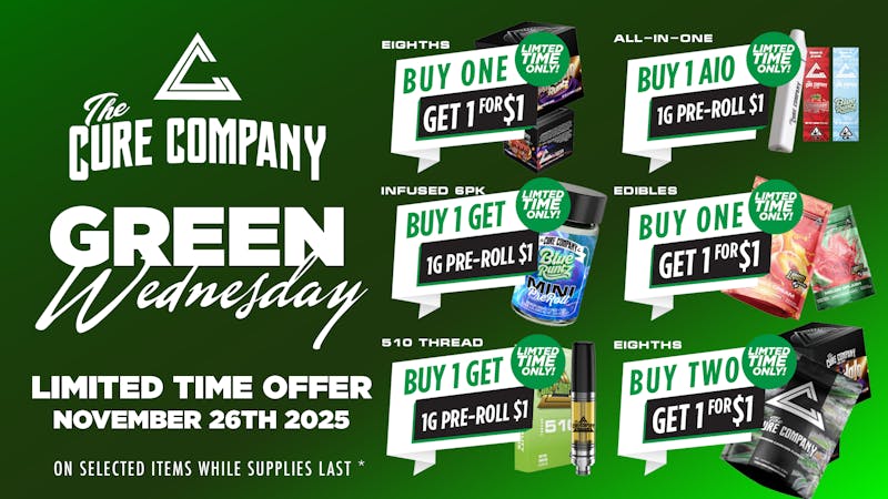 CCC by The Cure Company Cure Company x Green Wednesday Sneak Peek 👀💚