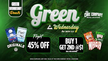 The Cure Company - South LA 👀Green Wednesday Deals Sneak Peek, Valid 11/26🍃