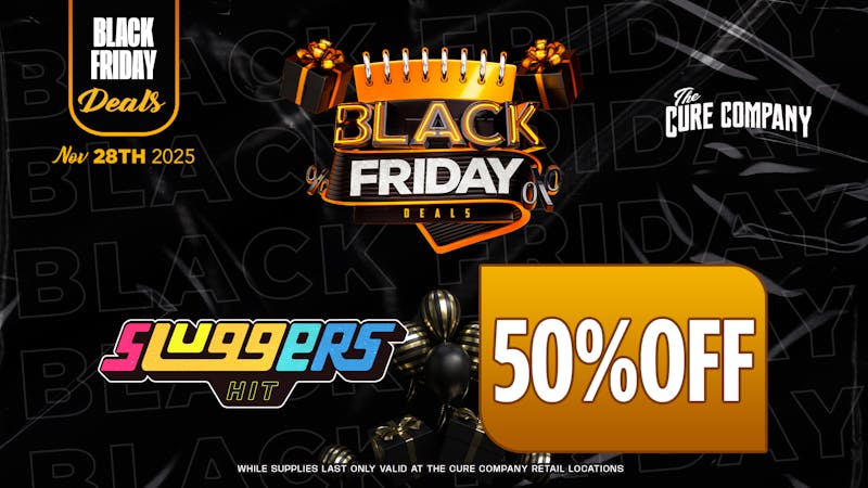 CCC by The Cure Company 🔥 Black Friday ONLY! Sluggers Hit 50% OFF! 🔥