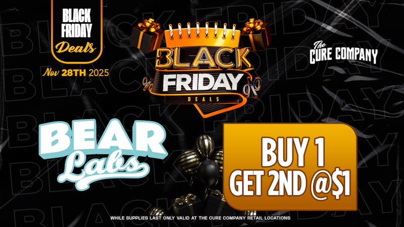 CCC by The Cure Company 🔥Black Friday ONLY! Bear Labs Buy 1, Get 2nd@$1🔥