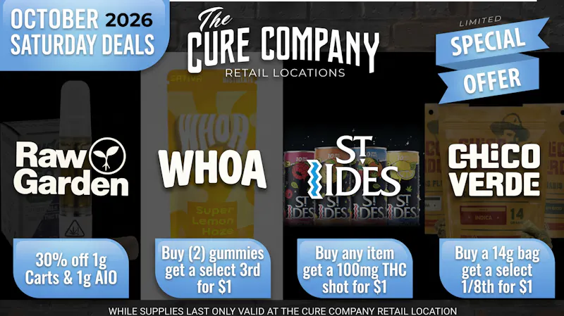 The Cure Company - South LA 🕷️South LA’s Sinister Saturday Specials 🕷️
