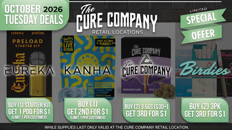 The Cure Company - Pico 🧟 Pico’s Tuesday Fright Night Deals 👻