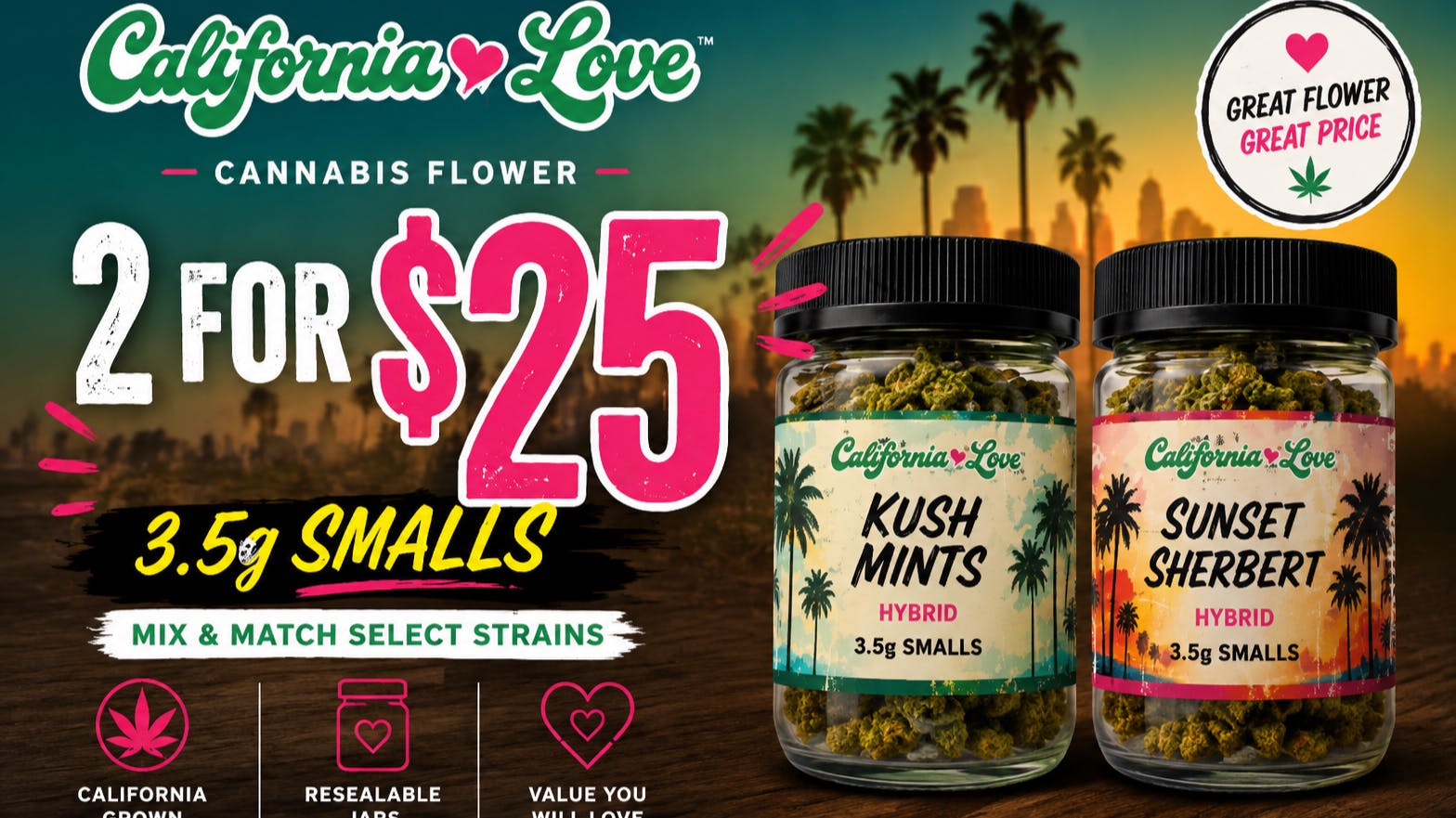 Paisley Delivery - Folsom California Love 3.5g – 2 for $25