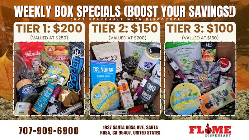 Flame Dispensary Flame Dispensary BOX DEALS