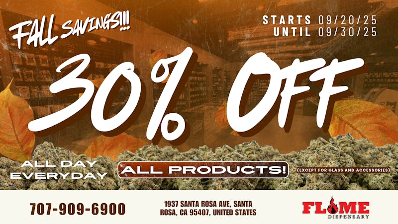 Flame Dispensary Weekly Bogos & Deals