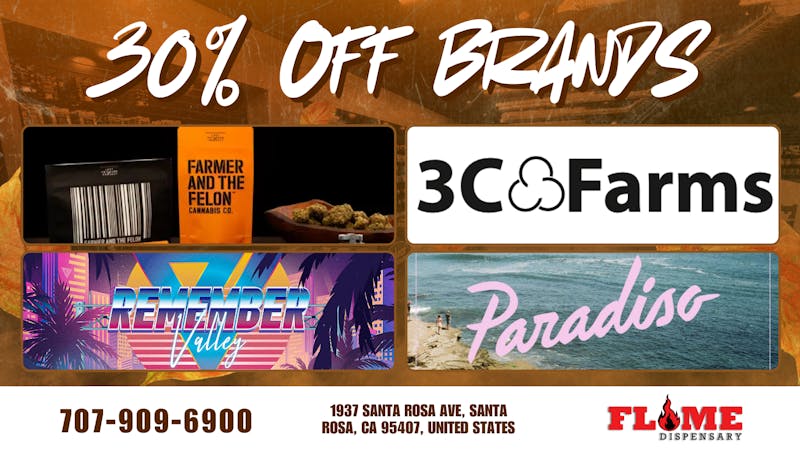 Flame Dispensary 35% OFF YOUR FAVORITE BRANDS