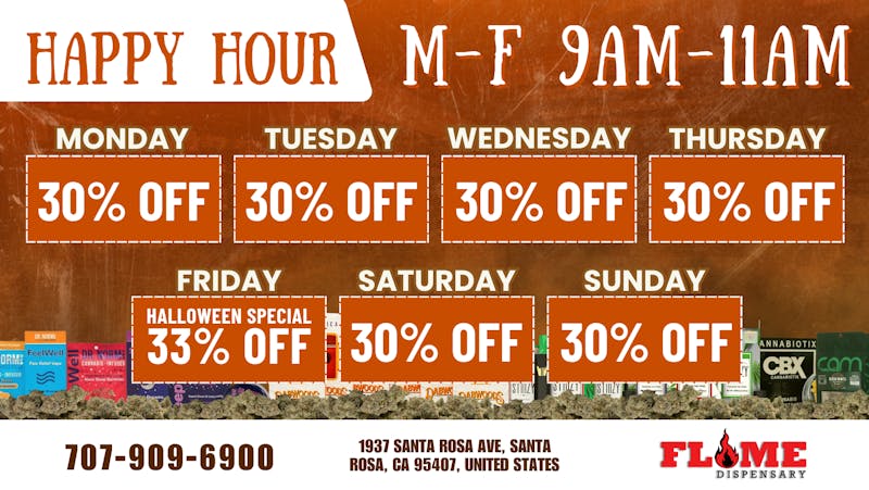 Flame Dispensary DAILY DEALS (Featured Deal)