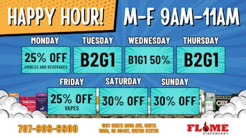 Flame Dispensary DAILY DEALS (Featured Deal)