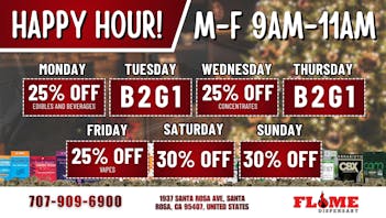 Flame Dispensary DAILY DEALS (Featured Deal)