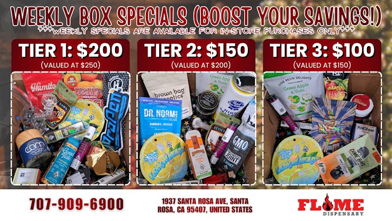 Flame Dispensary Flame Dispensary BOX DEALS