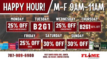 Flame Dispensary DAILY DEALS (Featured Deal)