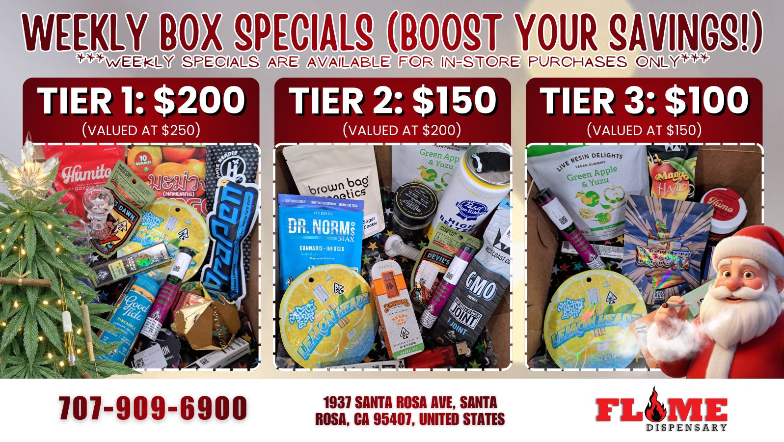 Flame Dispensary Flame Dispensary BOX DEALS