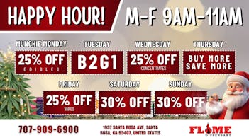 Flame Dispensary DAILY DEALS (Featured Deal)