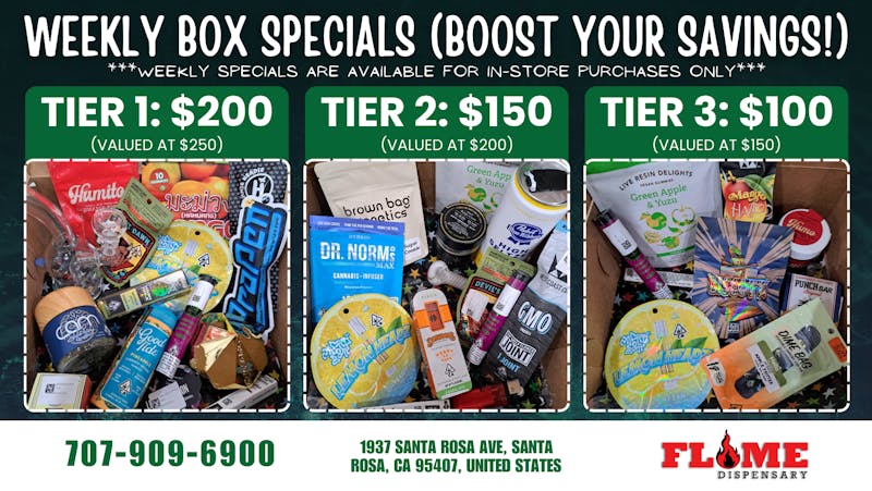 Flame Dispensary Flame Dispensary BOX DEALS