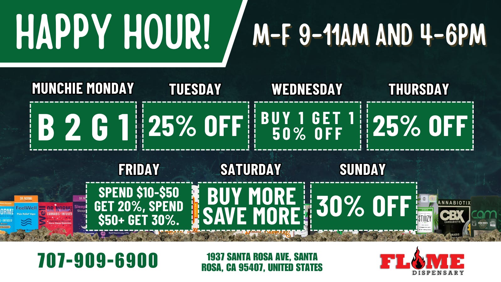 Flame Delivery DAILY DEALS (Featured Deal)