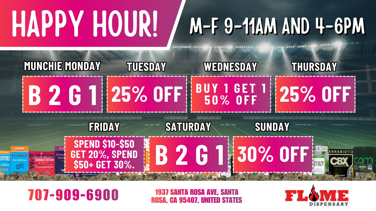 Flame Delivery DAILY DEALS (Featured Deal)